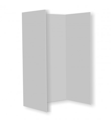 Paroi de douche 3 côtés blanche (pour receveur K301)