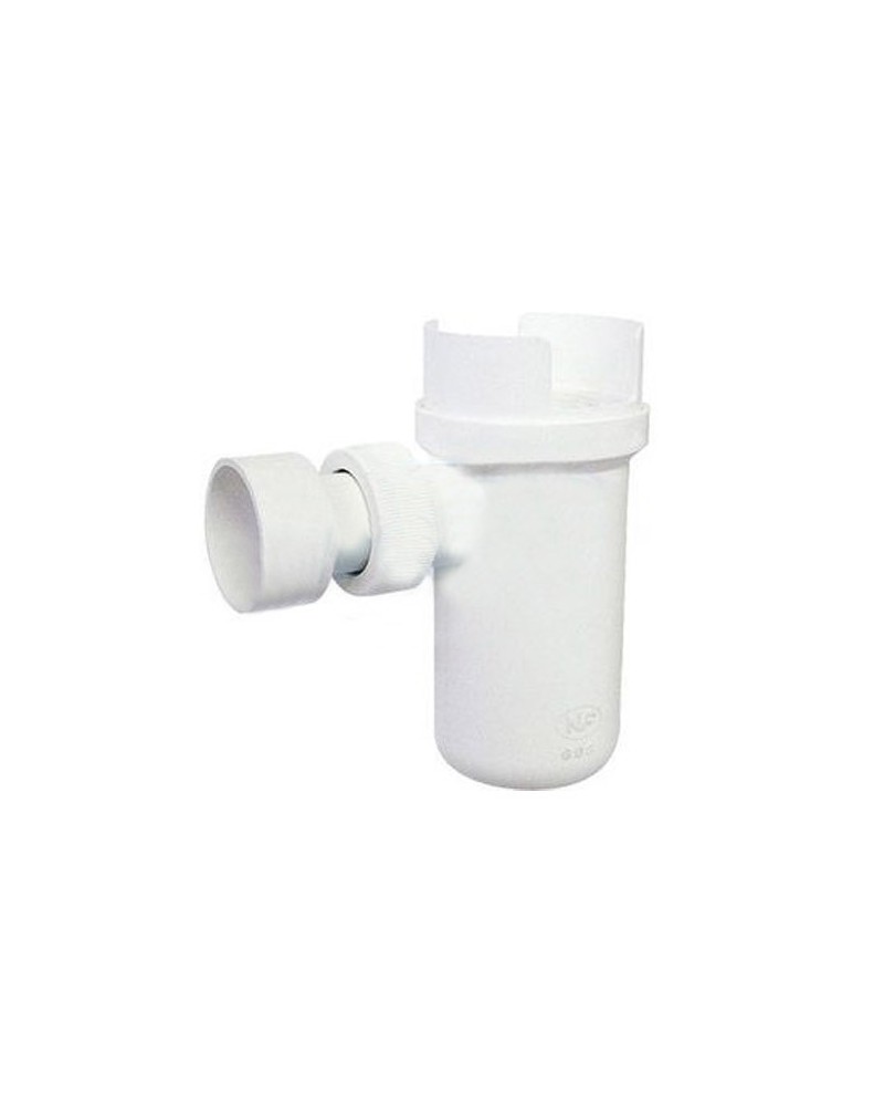 Siphon Anti-Odeurs à Boule AlcaPlast AKS1Z – Pour Condensats Climatisation, Pompe à Chaleur & Déshumidificateur