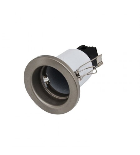 Spot encastrable nickel satiné