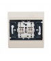 Plaque beige + va & vient