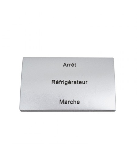 Doigt gris serig réfrigérateur