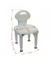 Chaise cabine de douche