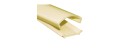 Moulure D 22 mm crème