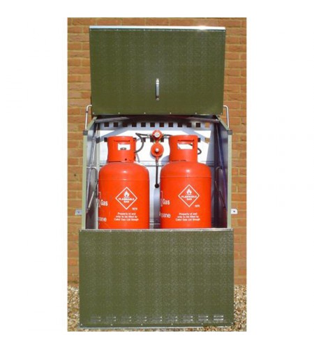 Coffre 2 bouteilles de gaz