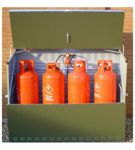 Coffre 4 bouteilles de gaz