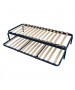 Sommier 80x190 à roulettes