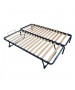 Sommier 80x190 à roulettes