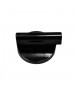 Bouton noir plaque gaz