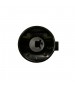 Bouton noir plaque gaz