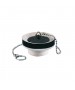 Bonde avec grille et bouchon