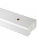 Montant coloris blanc vierge