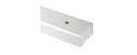 Montant coloris blanc vierge