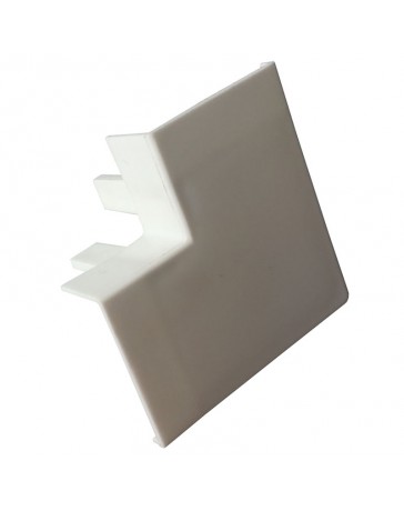Cache angle cornière blanc intérieur de fenêtre