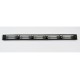 Grille aération clipsable grise