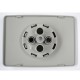 Plaque de commandes boutons ronds