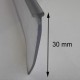 Joint pour bas de porte de douche