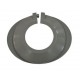 Cache base tuyau gris diam. 42 mm