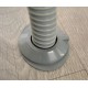 Cache base tuyau gris diam. 42 mm