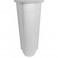 Colonne double enveloppe blanche