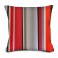 Coussin Rayures rouges