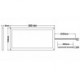 Panneau led 200x100 12V