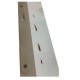 Porte de condamnation blanche 2038x530