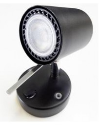 Spot orientable coloris noir
