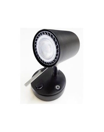 Spot orientable coloris noir