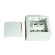Interrupteur applique simple blanc