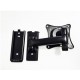 Support bras TV noir 18 kg