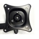 Support bras TV noir 18 kg