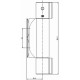 Mitigeur thermostatique de douche