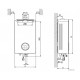 Chauffe-eau instantané type ventouse